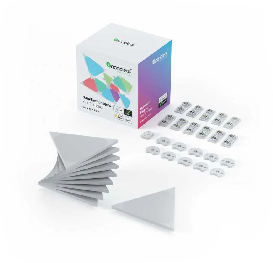 Nanoleaf Shapes Triangle, praplėtimo rinkinys (3 dalių)