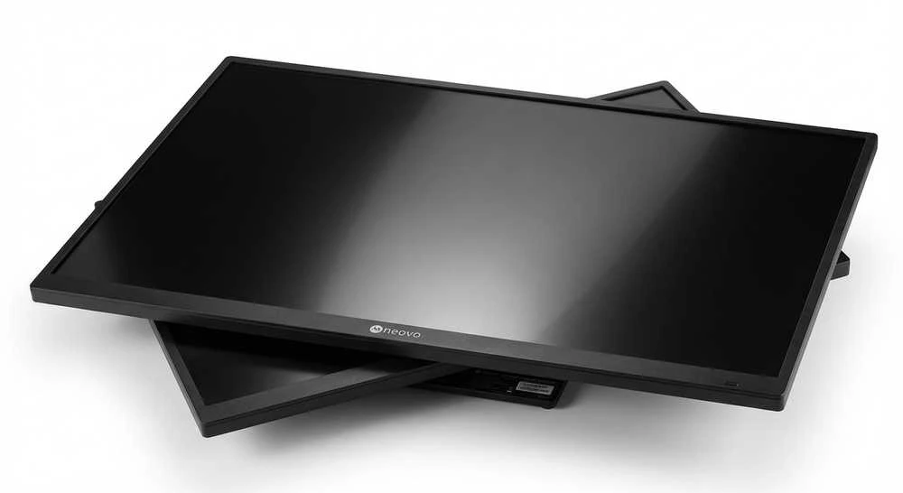 Monitorius AG Neovo IFP7504P Interactive flat panel 189.2 cm (74.5") LED Wi-Fi 400 cd/m² 4K Ultra HD Sidabrinis Jutiklinis ekranas Built-in processor Android