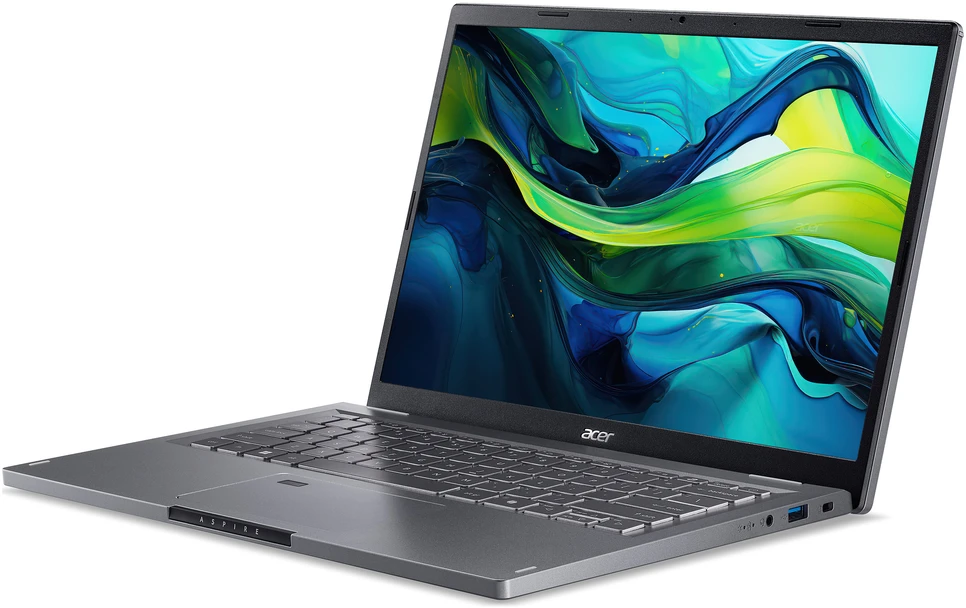 Nešiojamas kompiuteris Acer Aspire 14 (A14-51M-51PY) 14,0" WUXGA, IPS, Intel Core 5-120U, 8GB RAM, 512GB SSD, Windows 11