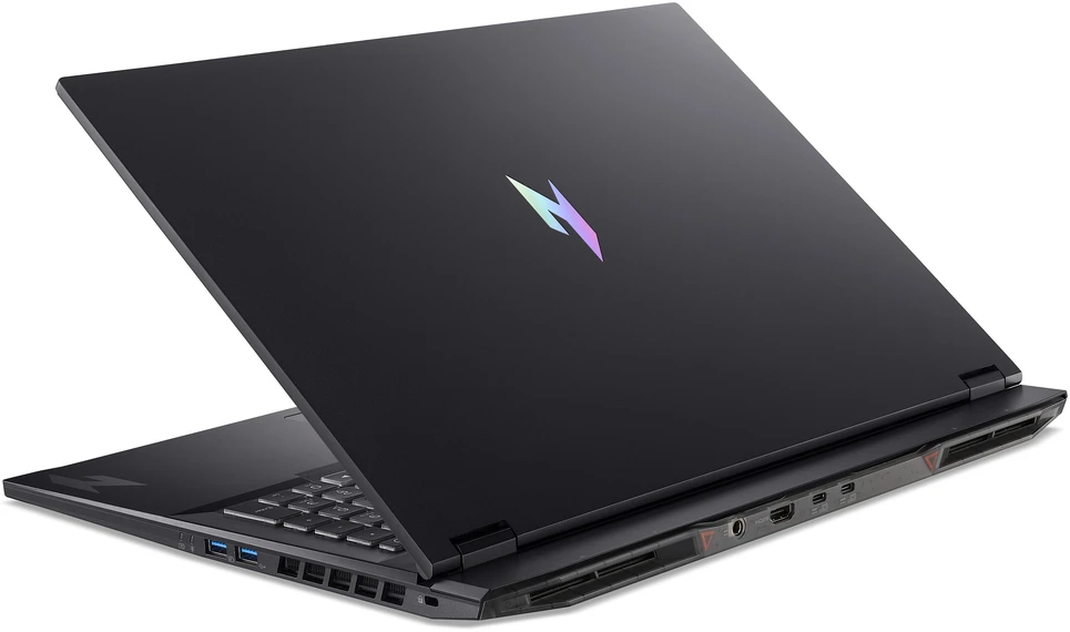 Nešiojamas kompiuteris „Acer Nitro 18 AI“ (AN18-61-R49W) žaidimų / „Copilot+“ asmeninis kompiuteris, 18,0 colio WUXGA, 165 Hz, „Ryzen AI R7-350“ (50 našumų), 16 GB RAM, 1 TB SSD, „GeForce R“