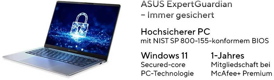Nešiojamas kompiuteris Nešiojamasis kompiuteris ASUS ExpertBook P5 P5405CSA-NZ0101 – 14 colių Core Ultra 5 226V – 16GB RAM – 512GB SSD