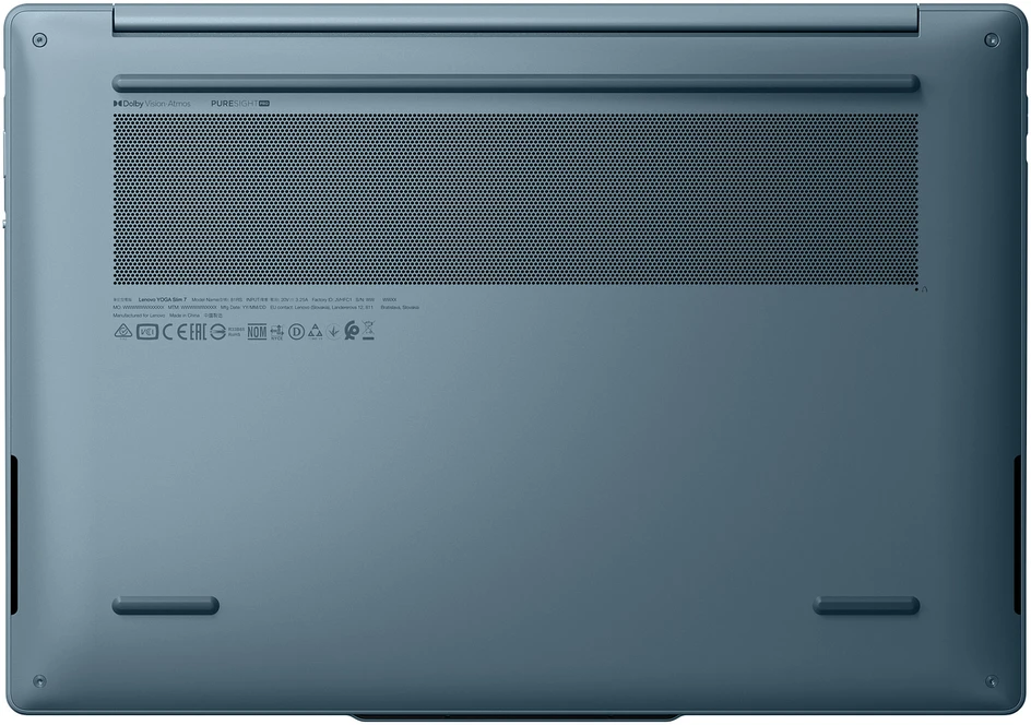 Nešiojamas kompiuteris Lenovo Yoga 7 Slim 83QS0034GE - 14" OLED, AMD Ryzen™ AI 5 430, 16GB RAM, 512GB, SSD, W11
