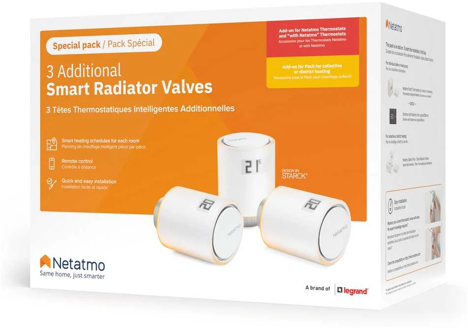 Netatmo NBU-NAV 3-valve kit