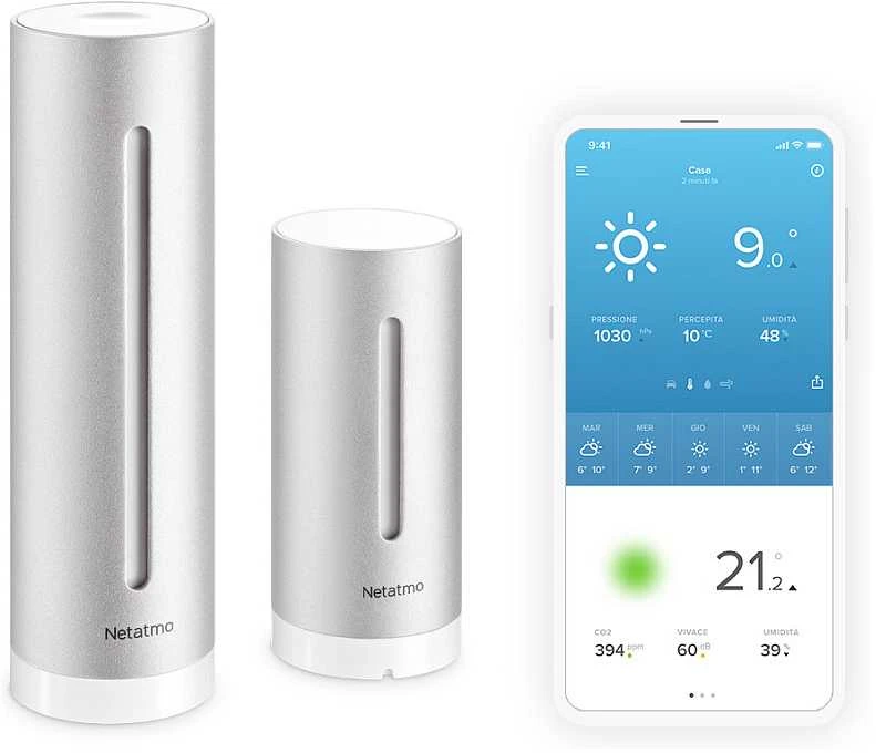 Netatmo NWS01-EC Išmanioji orų stotelė