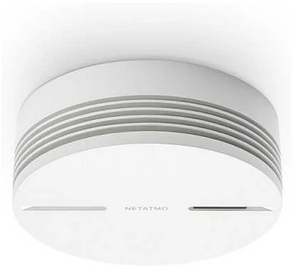 Netatmo NSA-DE, Fotoelektrinis atspindžio detektorius, Balta, 85 dB, Paviršinio montavimo, Plastikas, Horizontalus