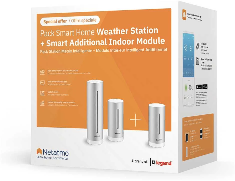 Netatmo meteorologinės stoties paketas