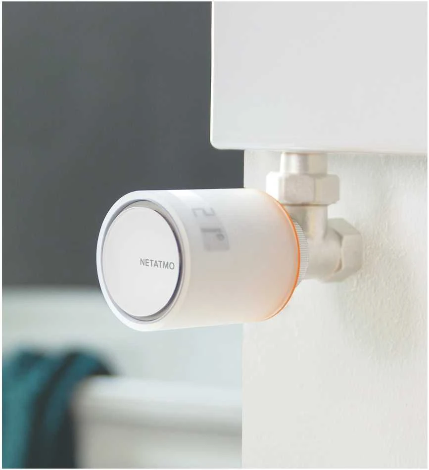 Netatmo radiatoriaus termostatas Homekit baltas