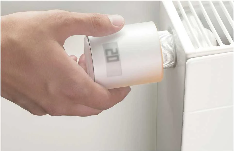 Netatmo radiatoriaus termostatas Homekit baltas