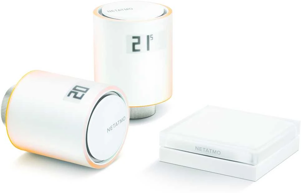Netatmo radiatoriaus termostatas Homekit baltas