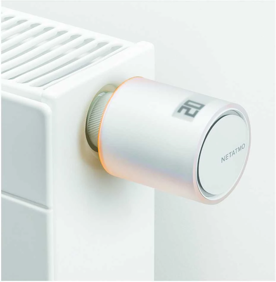 Netatmo radiatoriaus termostatas Homekit baltas