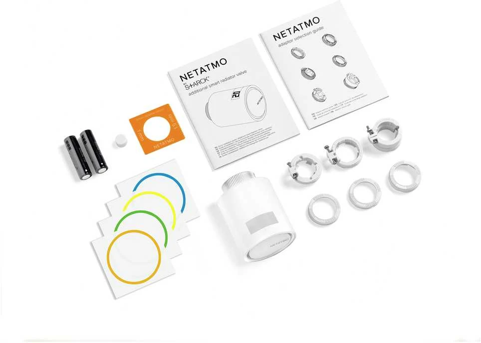 Netatmo radiatoriaus termostatas Homekit baltas