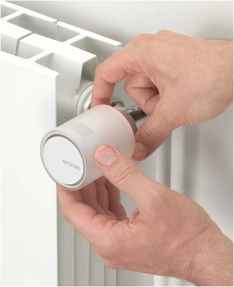 Netatmo radiatoriaus termostatas Homekit baltas