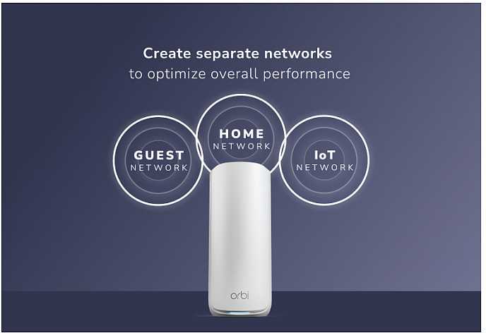 Maršrutizatorius Netgear wifi 7 Mesh Orbi RBE872-100EUS