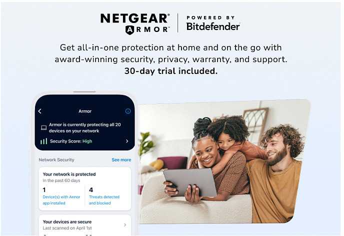 Maršrutizatorius Netgear wifi 7 Mesh Orbi RBE872-100EUS