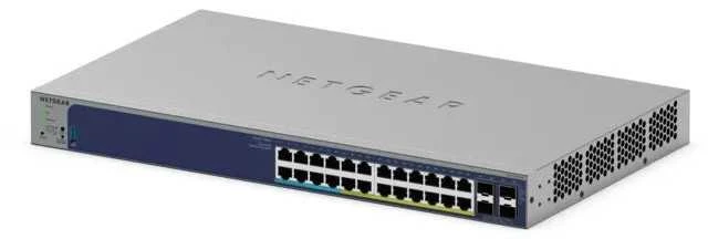 Šakotuvas Netgear 28-PORT 1G SMART POE SWITCH - 420W POE++ 4X 10G SFP+ PORTS