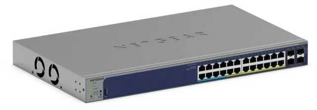 Šakotuvas Netgear 28-PORT 1G SMART POE SWITCH - 420W POE++ 4X 10G SFP+ PORTS