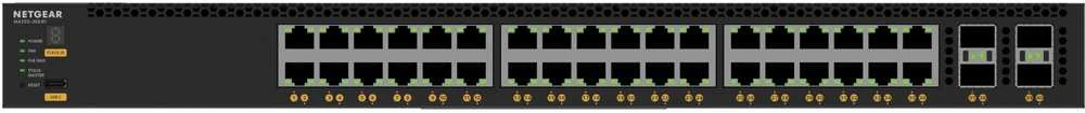 Šakotuvas NETGEAR XSM4340CV valdomas L3 10G Ethernet (100/1000/10000) Maitinimas per Ethernet (PoE) 1U Juodas