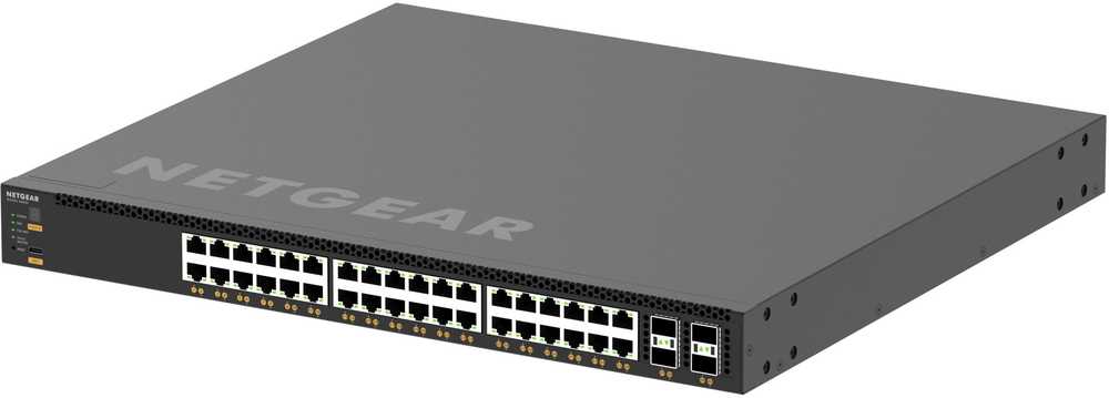 Šakotuvas Netgear 48 PORTŲ POE VALDOMAS JUNGIKLIS