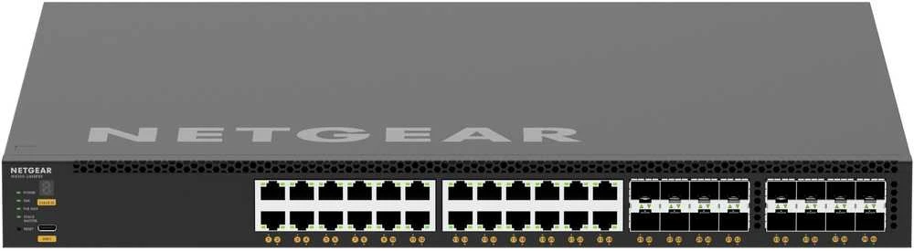 Šakotuvas Netgear Jungiklis XSM4340V 24x10GE PoE++ 8xSFP28