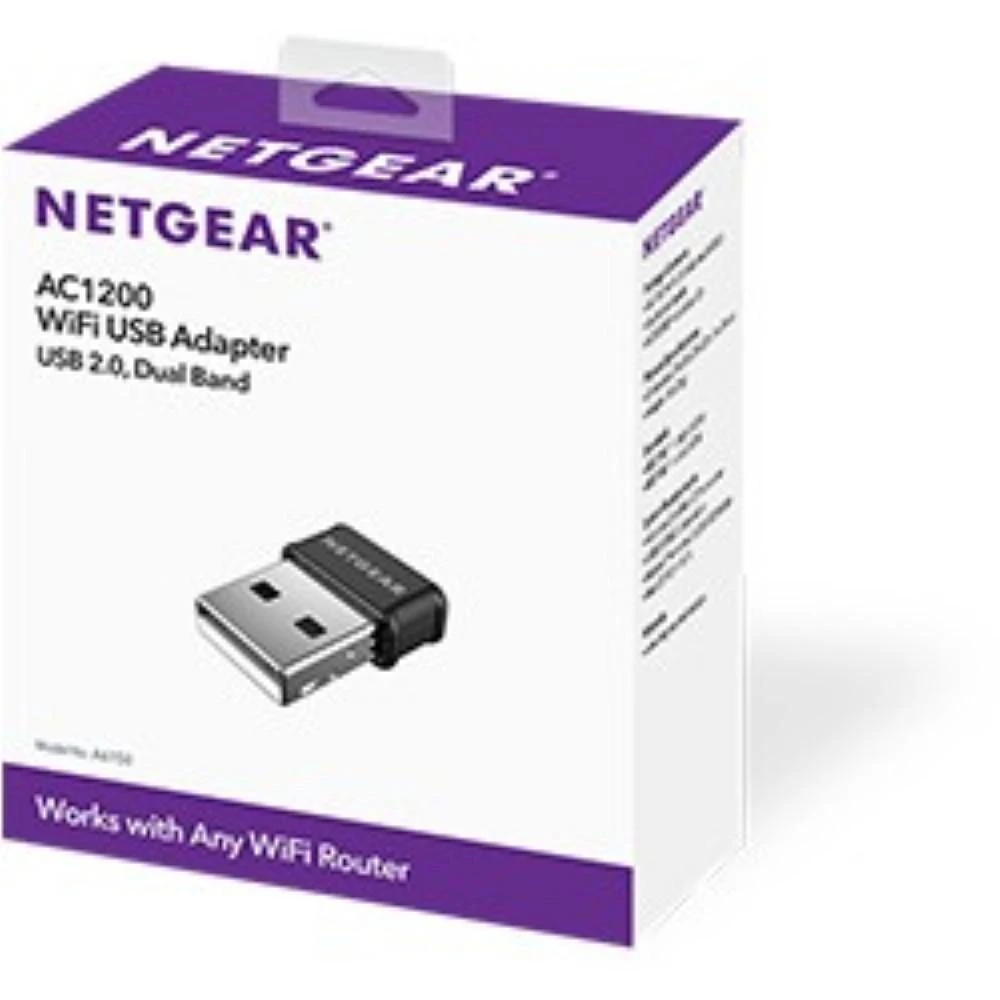 Netgear A6150-100PES WiFi USB adapteris AC1200 dviejų juostų