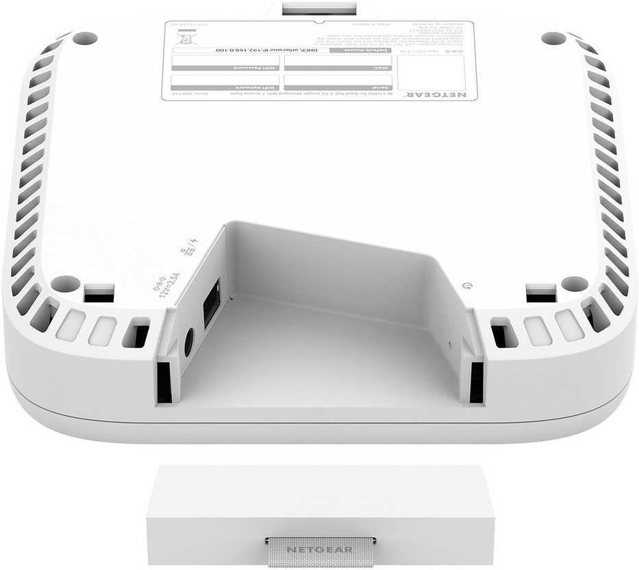 Maršrutizatorius Access Point NETGEAR Business WBE718 BE18400 Wi-Fi 7 2.4/5/6 GHz Zarządzany w chmurze (WBE718-111EUS)