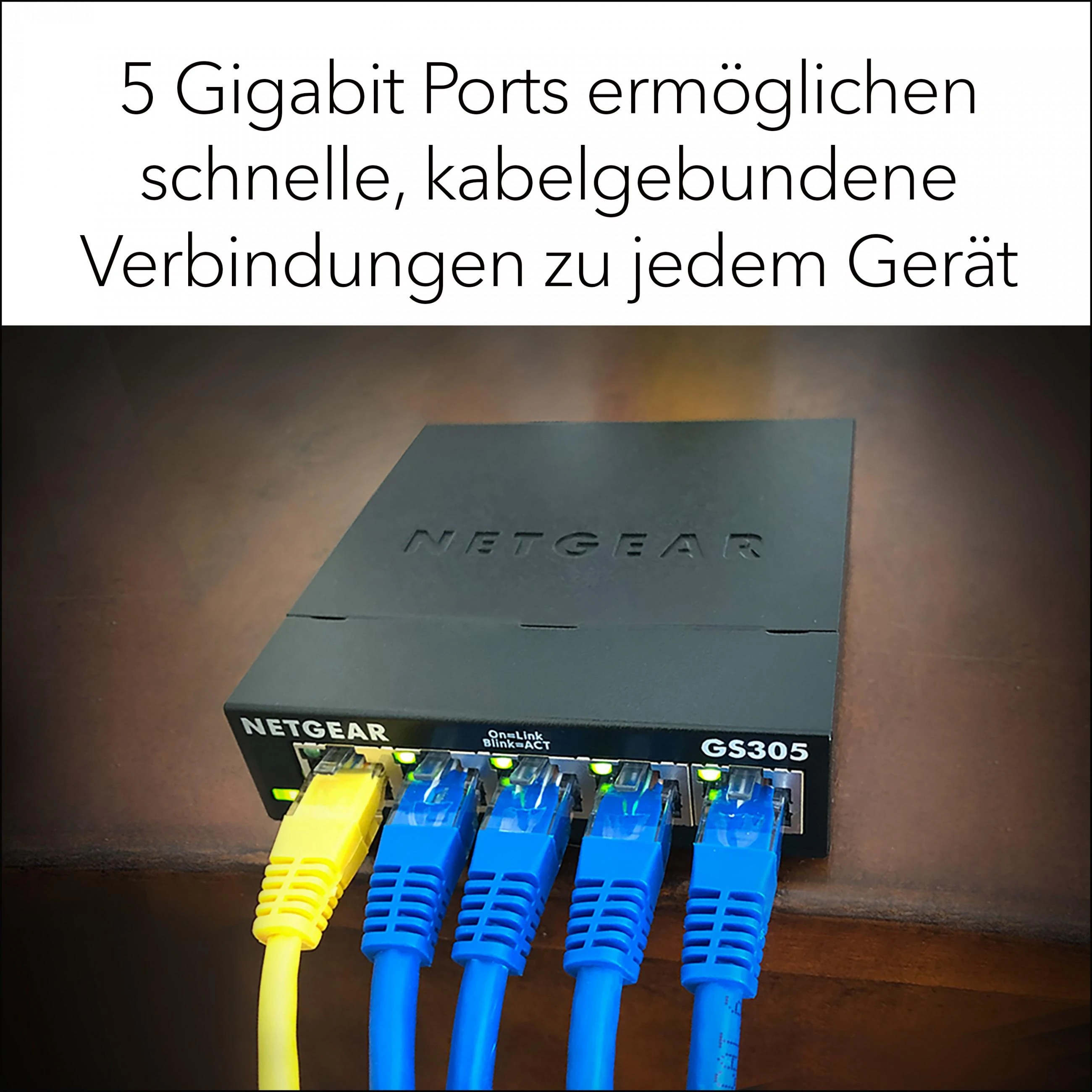 Šakotuvas NETGEAR 8PT GE Plus jungiklis W/POE+