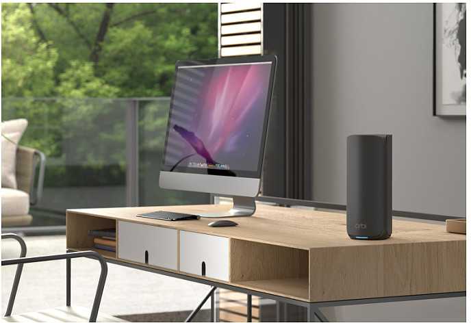 Maršrutizatorius Netgear MESH-SATELLITE ORBI 870 WIFI 7 - TRI-BAND Juodas 21 GBIT/S