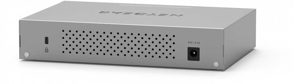 Šakotuvas NETGEAR MS108EUP Managed L2/L3 2.5G Ethernet (100/1000/2500) Power over Ethernet (PoE) Pilkas