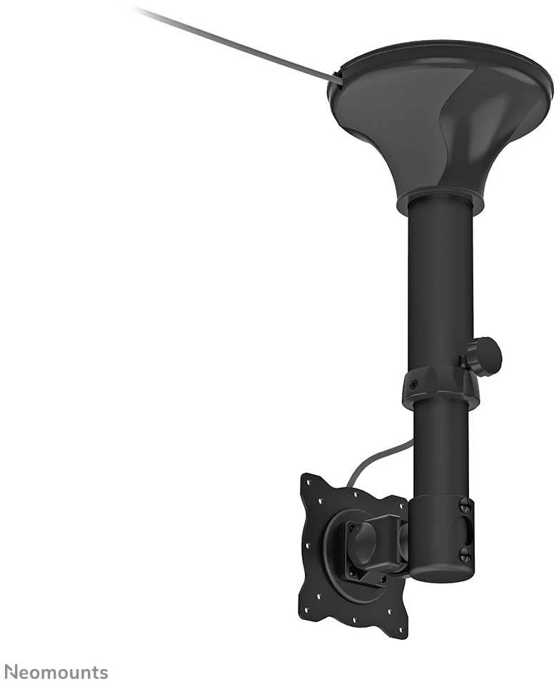 Neomounts Newstar FPMA-C025 lubinis plokščiųjų ekranų laikiklis 76,2 cm (30") Juoda