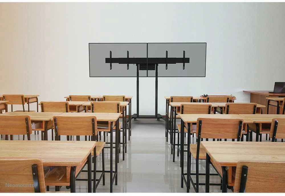 Laikiklis NEOMOUNTS BY NEWSTAR DUAL SCREEN ADAPTER FOR WL55/FL55-875BL1, FROM 42" UP TO 65" VESA 800X400, 50 KG. PER DISPLAY