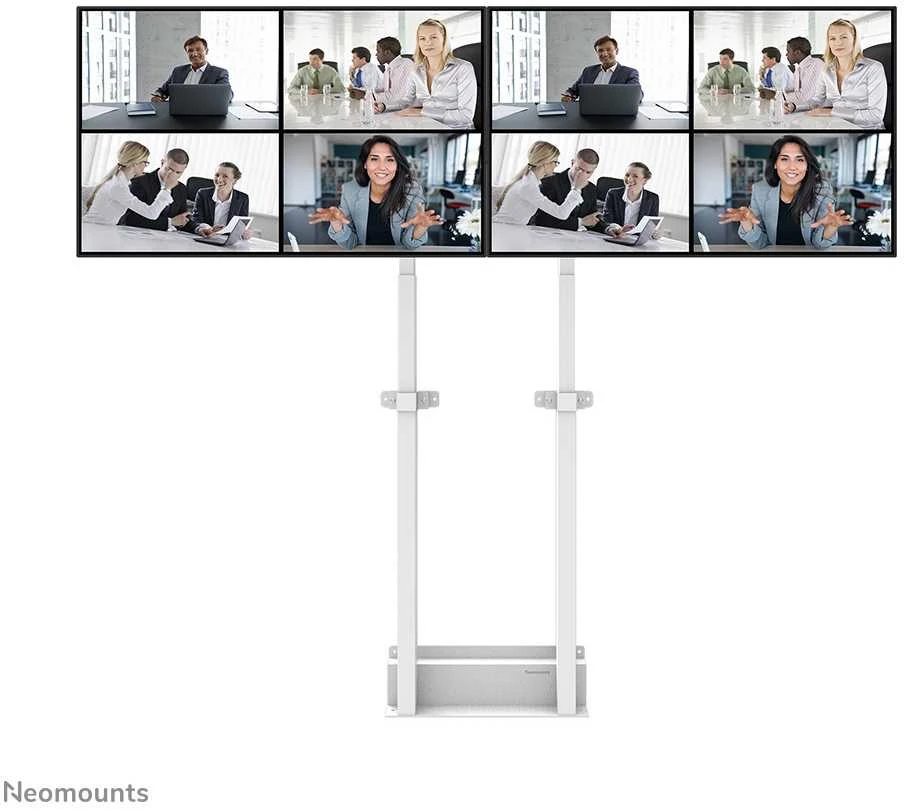Laikiklis NEOMOUNTS BY NEWSTAR DUAL SCREEN ADAPTER FOR WL55/FL55-875WH1, FROM 42" UP TO 65" VESA 800X400, 50 KG. PER DISPLAY