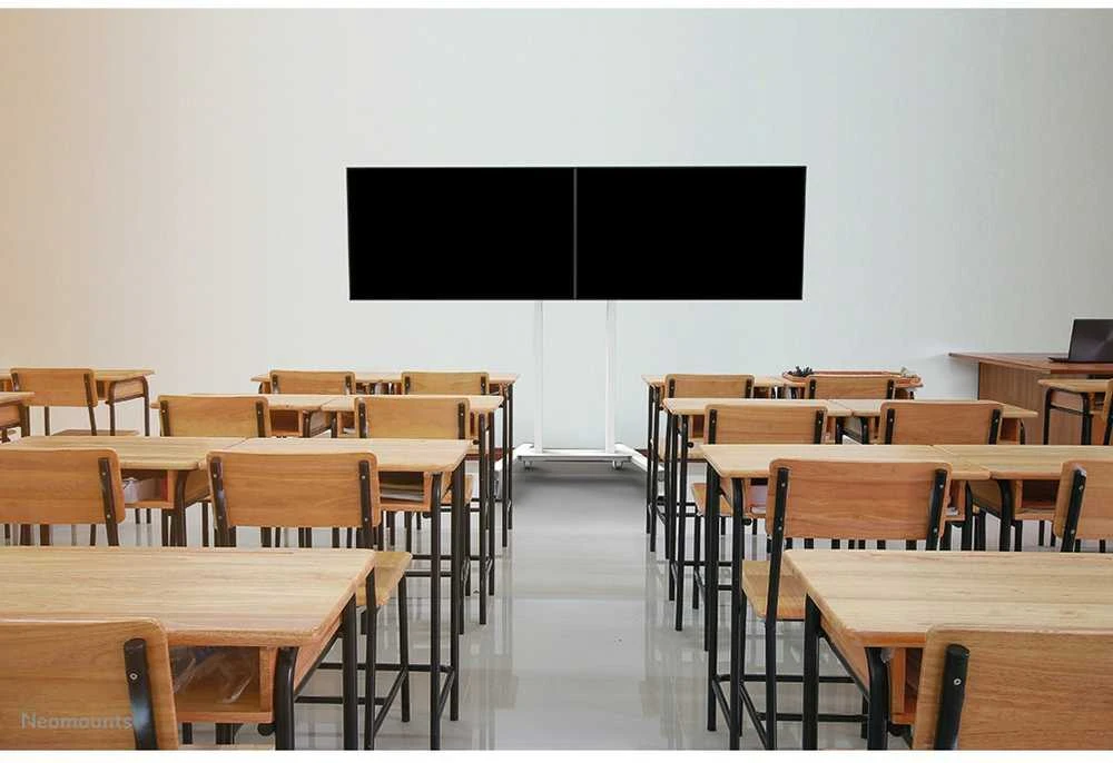Laikiklis NEOMOUNTS BY NEWSTAR DUAL SCREEN ADAPTER FOR WL55/FL55-875WH1, FROM 42" UP TO 65" VESA 800X400, 50 KG. PER DISPLAY