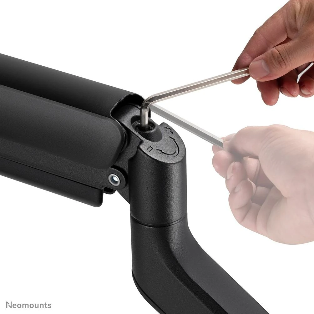 Laikiklis Neomounts NEOMONTS PAGAL NEWSTAR STALO MOUNT 1 EKRANĄ (TOPFIX CLAMP & GROMMET)