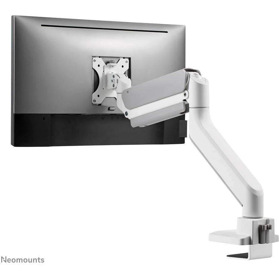 Laikiklis NEOMOUNTS BY NEWSTAR DS70-450WH1 FULL MOTION MONITORIUS DESK MOUNT FOR 17-42" SCREENS - Baltas