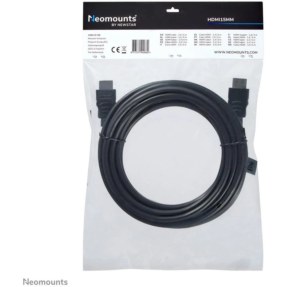 NEOMOUNTS HDMI CABLE - 5 METRES