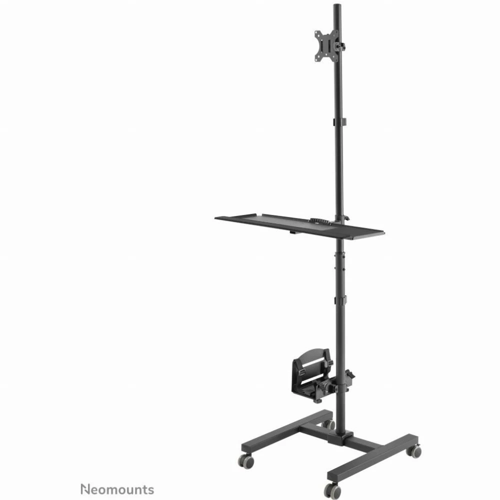 Pelė Neomounts Newstar FPMA-MOBILE1700 reklaminio ekrano laikiklis 81,3 cm (32") Juoda