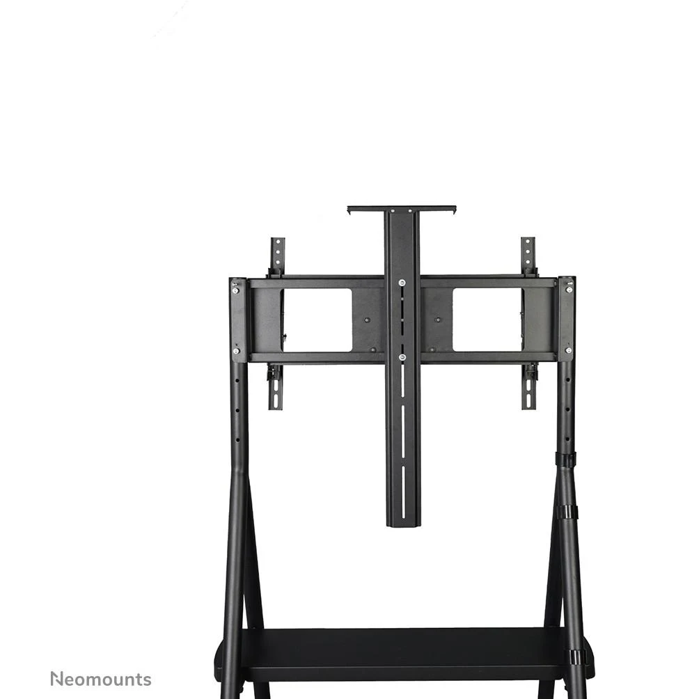 Laikiklis „Neomounts NEWSTAR“ MOBILUSIS PLOKŠČIAEKRANIO GRINDŲ STOVAS (AUKŠTIS: 110–144 CM) 32–65" Juodas