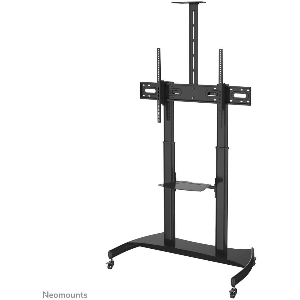 Laikiklis NeoMounts mobilus plokščiaekranis grindų stovas (aukštis: 128-160 cm), 60-100", c:Juodas