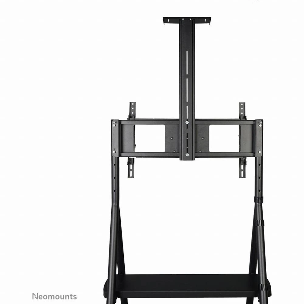 Laikiklis „Neomounts NEWSTAR“ MOBILUSIS PLOKŠČIAEKRANIO GRINDŲ STOVAS (AUKŠTIS: 110–144 CM) 32–65" Juodas
