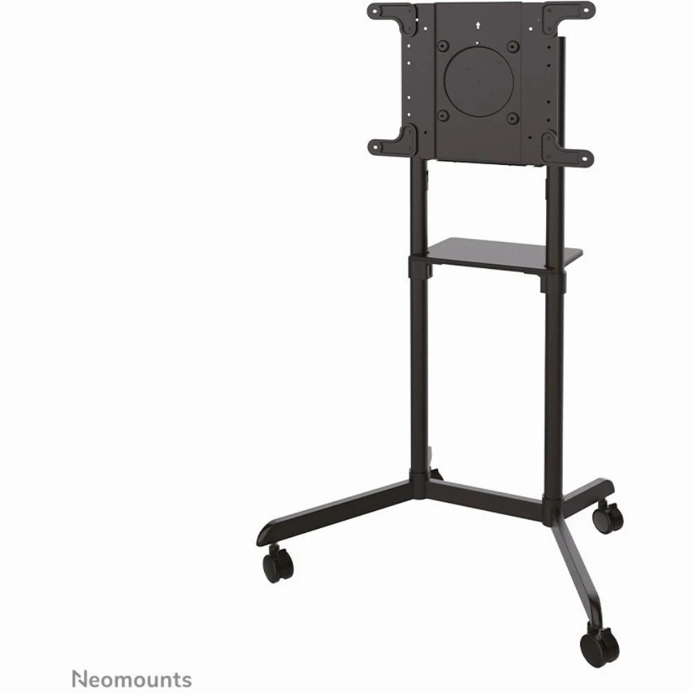 Laikiklis „Neomounts NEWSTAR“ MOBILUSIS PLOKŠČIAEKRANIO GRINDŲ STOVAS (AUKŠTIS: 160 CM) 37–70" Juodas