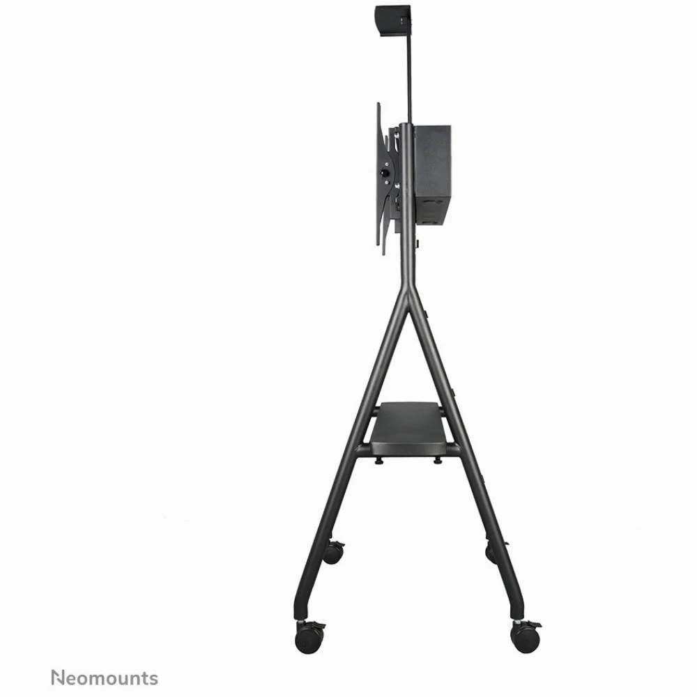 Laikiklis „Neomounts NEWSTAR“ MOBILUSIS PLOKŠČIAEKRANIO GRINDŲ STOVAS (AUKŠTIS: 110–144 CM) 32–65" Juodas