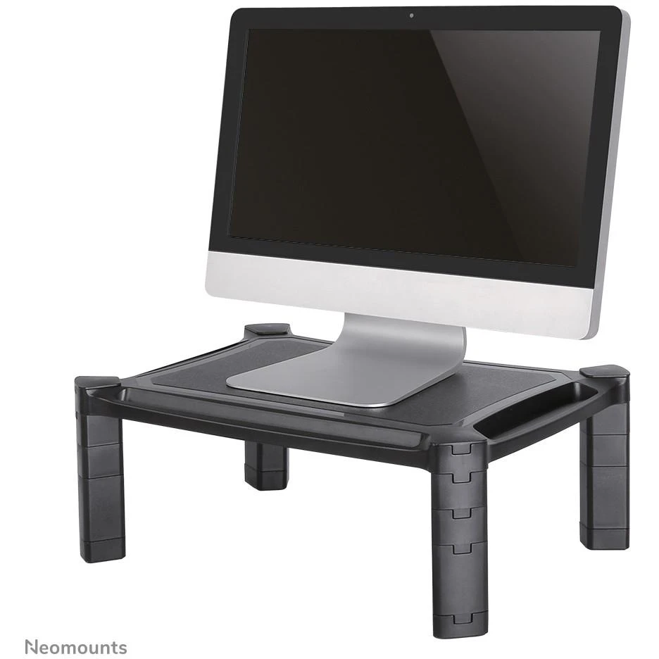 Laikiklis Neomounts NewStar Monitorius Raiser (height adjustment: 16,8 cm), c:Juodas