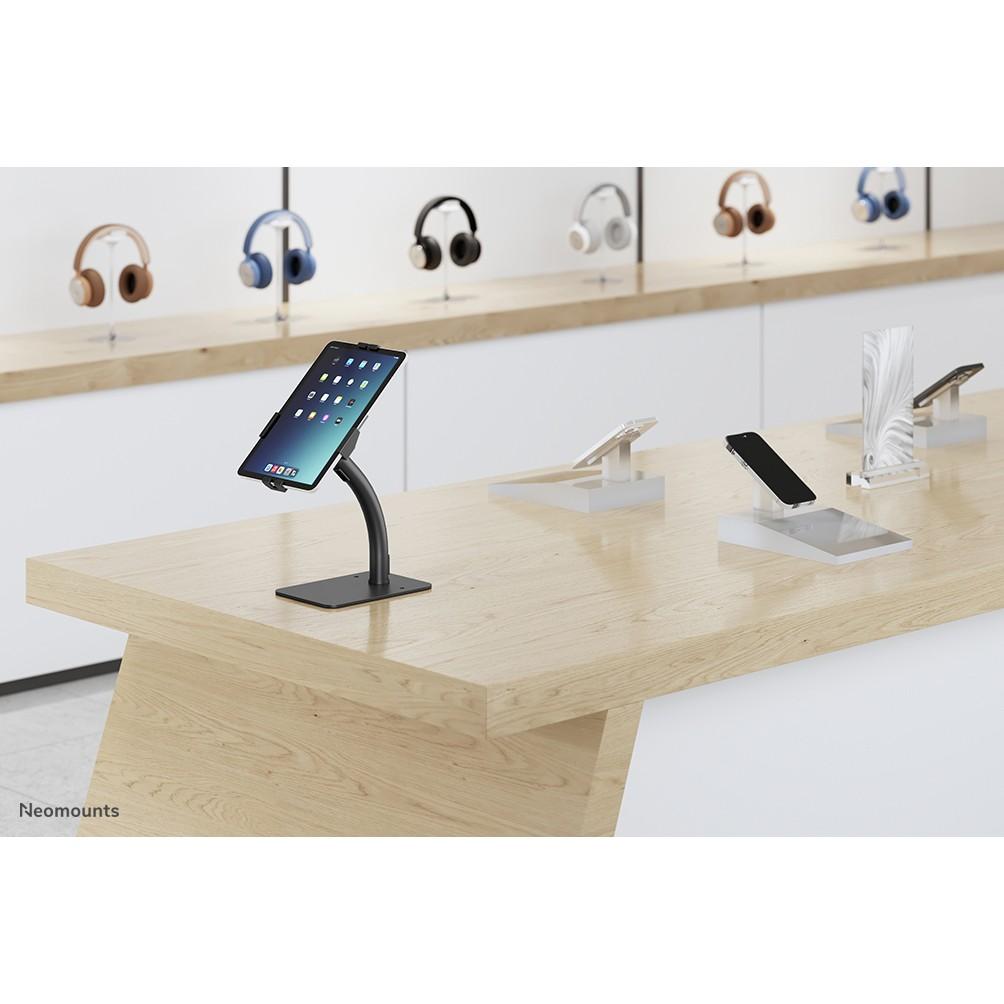 NEOMOUNTS BY NEWSTAR DS15-625BL1 TILT- & ROTATABLE COUNTERTOP Planšetinio kompiuterio dėklas FOR 7,9-11" TABLETS - Juodas