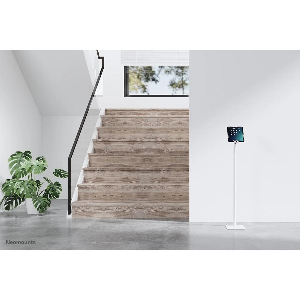Laikiklis NEOMOUNTS BY NEWSTAR FL15-625WH1 TILT- AND ROTATABLE Planšetė FLOOR STAND FOR 7,9-11" TABLETS - Baltas
