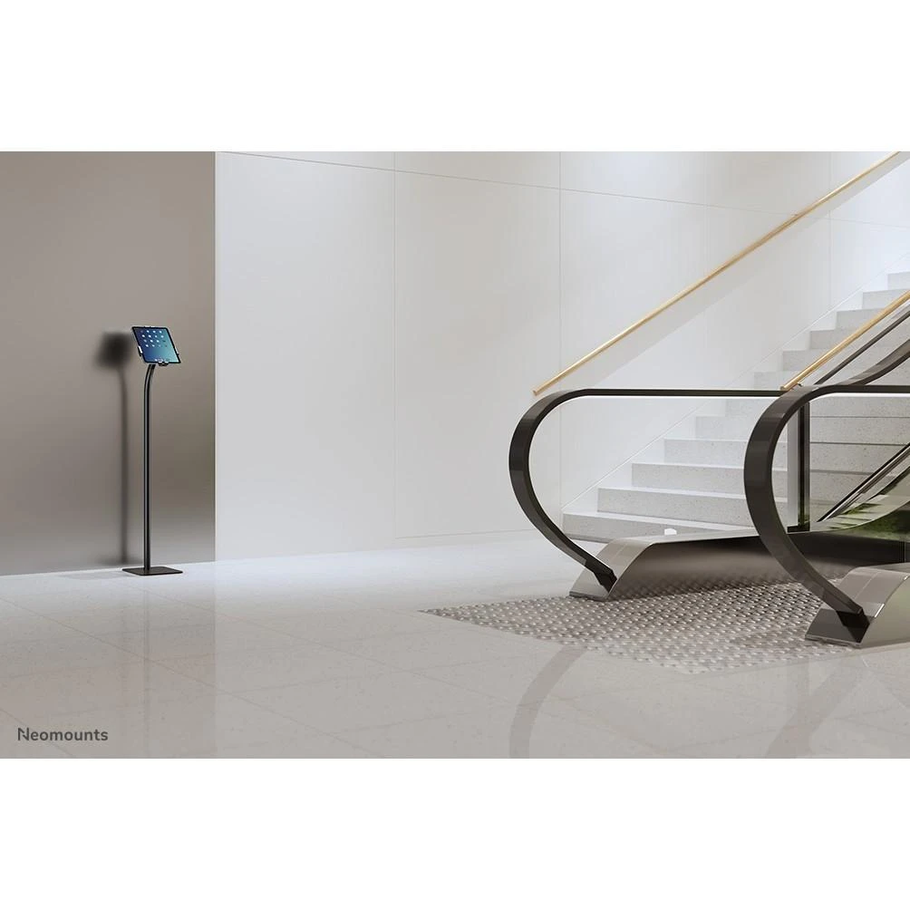 Laikiklis NEOMOUNTS BY NEWSTAR FL15-625BL1 TILT- AND ROTATABLE Planšetė FLOOR STAND FOR 7,9-11" TABLETS - Juodas