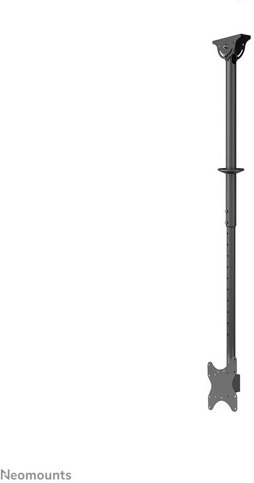 Laikiklis NEOMOUNTS PLOKŠČIASIS EKRANAS LUBŲ MONTAVIMAS (AUGŠIS: 106-156 CM) Juodas