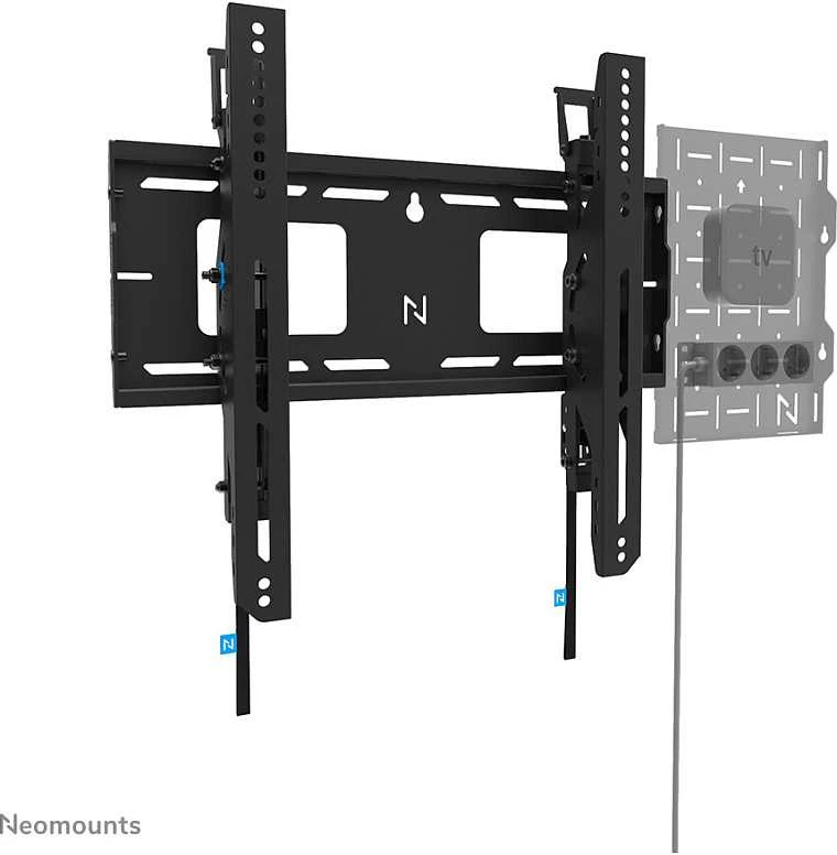 Laikiklis NEOMOUNTS LEVEL-750 WALL MOUNT (XL, 125 KG, TILTABLE, TILT GUARD, CONNECTABLE, VESA 400X400)