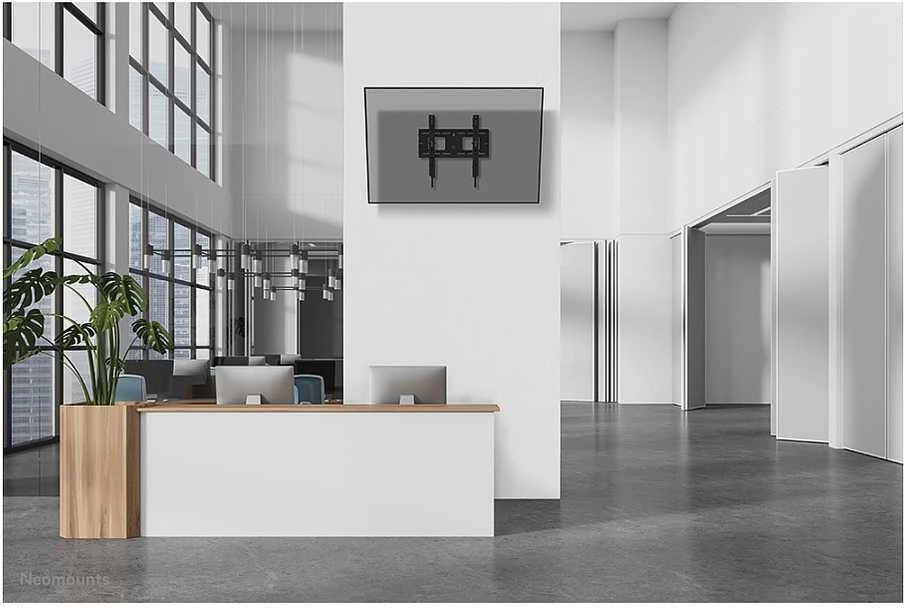 Laikiklis NEOMOUNTS LEVEL-750 WALL MOUNT (XL, 125 KG, TILTABLE, TILT GUARD, CONNECTABLE, VESA 400X400)