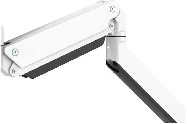 Newstar NM-D775DX3WHITE monitoriaus laikiklis arba stovas 61 cm (24") Gnybtas / varžtai Balta