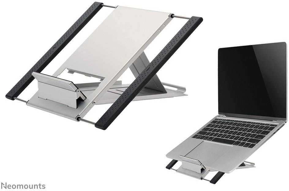 Neomounts Newstar NSLS100 nešiojamojo kompiuterio stovas Sidabras 55,9 cm (22")